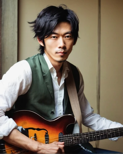 jazz guitarist,shirakami-sanchi,classical guitar,jin deui,guitar player,asian semi-longhair,guitarist,shamisen,choi kwang-do,composer,luthier,bass guitar,han thom,concert guitar,traditional japanese musical instruments,string instrument,solo violinist,acoustic-electric guitar,guitar,ebi no shioyaki,Art,Artistic Painting,Artistic Painting 28