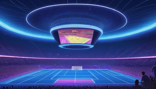 musical dome,tennis court,soccer-specific stadium,sports game,coliseum,tennis,arena,tennis racket,real tennis,frontenis,soccer field,indoor games and sports,soft tennis,world cup,stadium falcon,european football championship,stadium,ufo interior,fifa 2018,soccer ball,Illustration,Realistic Fantasy,Realistic Fantasy 27