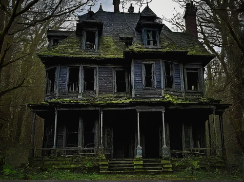 creepy house,abandoned house,the haunted house,haunted house,witch house,witch's house,derelict,dilapidated,ghost castle,abandoned place,house in the forest,lostplace,luxury decay,abandoned,old home,haunted castle,the house,house for rent,abandoned places,old house,Conceptual Art,Fantasy,Fantasy 04