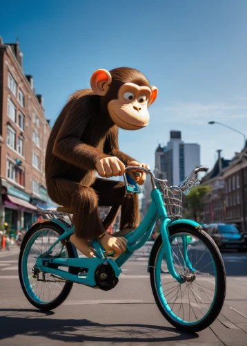 monkey gang,electric bicycle,stationary bicycle,mobike,barbary monkey,bicycling,monkey,city bike,the monkey,e bike,monkeys band,biking,cycling,anthropomorphized animals,racing bicycle,bicycle helmet,hybrid bicycle,courier driver,bicycle clothing,chimp,Photography,Artistic Photography,Artistic Photography 10