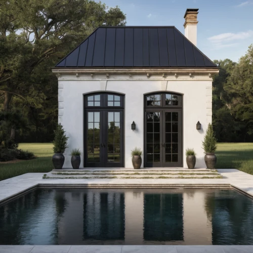 pool house,folding roof,slate roof,summer house,metal roof,roof plate,bendemeer estates,roof landscape,house roof,french windows,glass roof,luxury property,tiled roof,roof panels,flat roof,roof tile,turf roof,garden elevation,roof domes,house shape,Photography,General,Natural