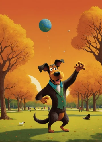 frisbee golf,pluto,atlas squirrel,frisbee,juggling,kite flyer,disc golf,flying disc freestyle,bat-and-ball games,goofy,fly a kite,rocket raccoon,juggle,douglas' squirrel,cartoon video game background,golf course background,flying disc,disc dog,cartoon forest,game illustration,Conceptual Art,Sci-Fi,Sci-Fi 17