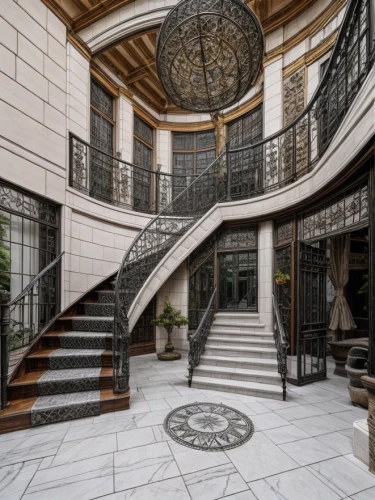 circular staircase,winding staircase,outside staircase,staircase,spiral staircase,luxury home interior,marble palace,mansion,spiral stairs,entrance hall,stairwell,stairs,luxury property,stair,brownstone,steel stairs,stone stairs,lobby,hallway space,luxury home,Architecture,Commercial Residential,South American Traditional,Spanish Colonial