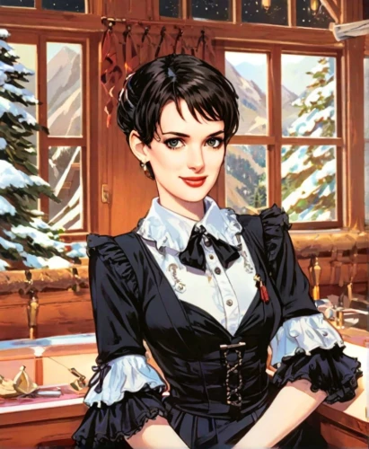 victorian lady,victorian style,victorian,jane austen,retro christmas lady,christmas woman,maid,retro christmas girl,angelica,vanessa (butterfly),victorian fashion,barmaid,the victorian era,librarian,old elisabeth,virginia sweetspire,christmas girl,a charming woman,game illustration,winterblueher