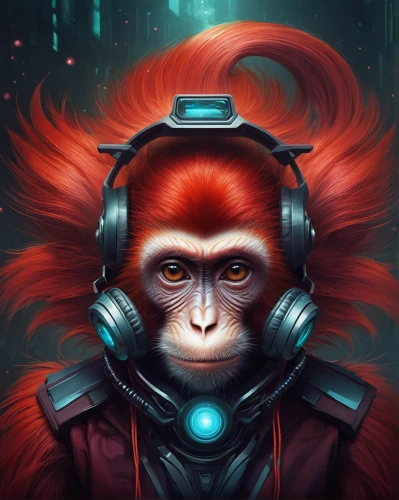 orangutan,primate,gorilla,uakari,monkey soldier,war monkey,monkeys band,barbary ape,mandrill,monkey,orang utan,ape,the monkey,barbary monkey,monkey island,music player,red chief,kong,baboon,twitch icon,Illustration,Realistic Fantasy,Realistic Fantasy 15