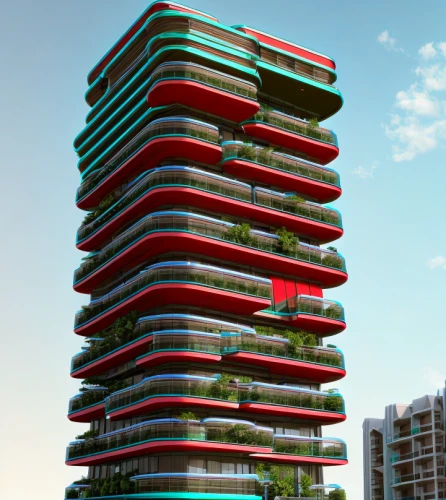 residential tower,hotel barcelona city and coast,costanera center,largest hotel in dubai,hotel w barcelona,futuristic architecture,las olas suites,sky apartment,vedado,burj kalifa,renaissance tower,condominium,high-rise building,balconies,urban towers,apartment building,3d rendering,multi-storey,hotel riviera,modern architecture