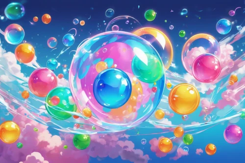 colorful balloons,water balloons,liquid bubble,soap bubbles,bubble mist,bubble,inflates soap bubbles,soap bubble,small bubbles,birthday banner background,bubbles,colorful water,star balloons,water balloon,bubble blower,water bomb,bath balls,prism ball,rainbow color balloons,bubbletent,Illustration,Japanese style,Japanese Style 03