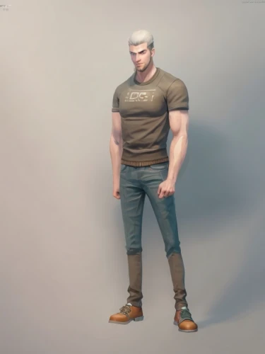 male elf,male character,pubg mascot,cargo pants,edge muscle,muscle man,man's fashion,standing man,male nurse,greyskull,carpenter jeans,male model,male poses for drawing,stylish boy,mercenary,strongman,tall man,muscle angle,witcher,men clothes,Common,Common,Game