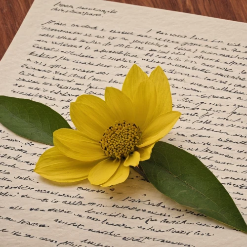 flowers in envelope,sunflower paper,bookmark with flowers,paper flower background,a letter,thank you note,scrapbook flowers,notepaper,love letters,yellow rose background,manuscript,my love letter,vintage botanical,yellow petal,floral greeting card,yellow petals,parchment,love letter,student flower,letter,Photography,Documentary Photography,Documentary Photography 10