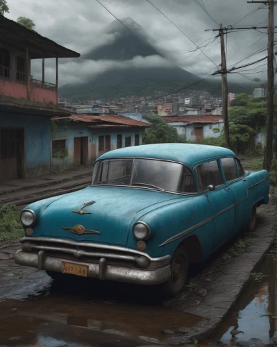 aronde,cuba background,world digital painting,digital painting,santiago di cuba,south-america,simca,old car,cuba,old cars,chevrolet,abandoned car,cuba libre,old abandoned car,cuba havana,venezuela,roraima,ford pampa,chevrolet 210,old vehicle,Conceptual Art,Daily,Daily 30