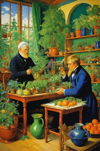 picking vegetables in early spring,greengrocer,vegetables landscape,work in the garden,hans christian andersen,culinary herbs,the garden society of gothenburg,cookery,kitchen garden,ruprecht herb,herbal medicine,vegetable garden,cooking vegetables,prussian asparagus,victorian kitchen,fresh vegetables,florists,horticulture,grocer,agriculture,Art,Classical Oil Painting,Classical Oil Painting 27