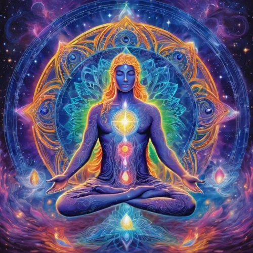 chakras,surya namaste,mantra om,yogananda,chakra,kundalini,heart chakra,earth chakra,solar plexus chakra,root chakra,chakra square,crown chakra,yogananda guru,mind-body,enlightenment,namaste,om,brahma,tantra,meditation,Illustration,Realistic Fantasy,Realistic Fantasy 20