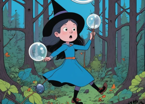 the witch,witch broom,witch,magical adventure,halloween illustration,dipper,halloween witch,fairy tale character,witches,moonshine,witch hat,wizard,the wizard,throwing leaves,celebration of witches,halloween poster,moonbeam,full moon day,broomstick,children's fairy tale,Illustration,Vector,Vector 12