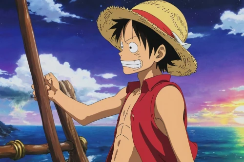 garp fish,straw hat,onepiece,straw hats,one piece,calm usopp,one-piece swimsuit,franky,pirate,sanji,thatch,skipper,caravel,sailing saw,sails a ship,high sun hat,norman,pirate treasure,nautical star,2d,Illustration,Realistic Fantasy,Realistic Fantasy 37