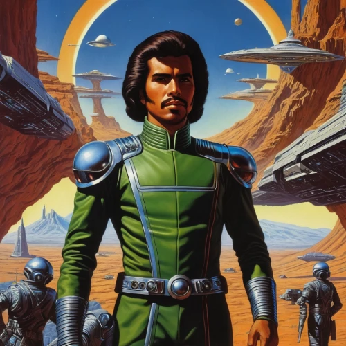 lando,sci fiction illustration,sci fi,dune 45,emperor of space,sci-fi,sci - fi,mission to mars,science fiction,pathfinders,guards of the canyon,aquanaut,vulcan,scifi,boba fett,falcon,science-fiction,italian poster,dune,lost in space,Conceptual Art,Sci-Fi,Sci-Fi 20