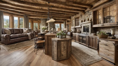 log home,log cabin,rustic,the cabin in the mountains,wooden beams,wooden floor,hardwood floors,cabin,wood flooring,family room,wood floor,country cottage,home interior,chalet,small cabin,patterned wood decoration,living room,livingroom,wooden house,country house,Interior Design,Living room,Farmhouse,American Rustic Retreat