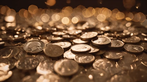 coins,pennies,coins stacks,gold bullion,coin,silver coin,cents are,gold is money,cents,bokeh lights,bullion,greed,square bokeh,digital currency,gold wall,tokens,bit coin,background bokeh,silver dollar,loose change,Photography,General,Cinematic