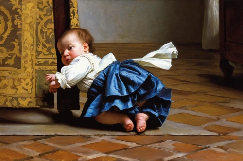 child is sitting,child with a book,child portrait,infant,girl sitting,girl with cloth,child playing,boy praying,oil painting,woman sitting,baby crawling,girl praying,child,italian painter,infant baptism,oil painting on canvas,little child,christ child,girl in cloth,lonely child,Art,Classical Oil Painting,Classical Oil Painting 07