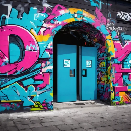 shoreditch,graffiti art,doors,graffiti,blue doors,metallic door,door,loading dock,the door,steel door,grafitty,doorway,blue door,home door,colorful facade,drome,streetart,urban art,urban street art,iron door,Conceptual Art,Graffiti Art,Graffiti Art 07