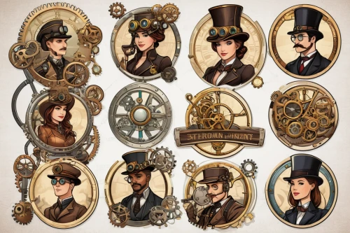 pocket watches,art nouveau frames,gentleman icons,steampunk,fairy tale icons,icon set,mod ornaments,ladies pocket watch,steampunk gears,watchmaker,victorian style,frame ornaments,victorian fashion,the victorian era,ornate pocket watch,clockmaker,pocket watch,house keys,art nouveau frame,crown icons,Conceptual Art,Fantasy,Fantasy 25