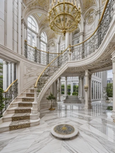 marble palace,luxury property,circular staircase,winding staircase,luxury real estate,luxury home interior,mansion,outside staircase,staircase,belvedere,luxury home,neoclassical,luxury hotel,monte carlo,spiral staircase,luxurious,marble,entrance hall,luxury,ornate,Architecture,Industrial Building,Modern,Plateresque