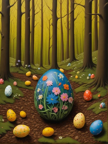 painting easter egg,painted eggs,painting eggs,broken eggs,painted eggshell,easter background,colomba di pasqua,mushroom landscape,rock painting,happy easter hunt,easter decoration,easter eggs,children's background,colorful sorbian easter eggs,sorbian easter eggs,easter eggs brown,easter theme,forest background,fairy forest,easter egg sorbian,Art,Artistic Painting,Artistic Painting 30
