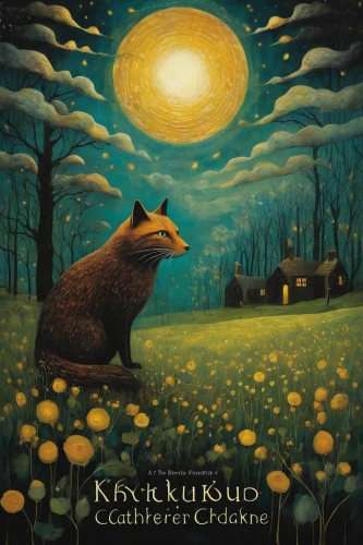 the night of kupala,cd cover,kulik,kurai steppe,folk music,kryptarum-the bumble bee,knutt,kurri,bear kamchatka,kinkajou,kükchen,khuushuur,cover,kumquats,nutria-young,album cover,nordic bear,kaputas,red klippenkrabbe,klinkel,Illustration,Abstract Fantasy,Abstract Fantasy 15