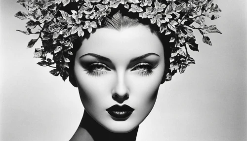 joan crawford-hollywood,jane russell-female,hedy lamarr-hollywood,dita,art deco woman,vampira,greta garbo-hollywood,hedy lamarr,photomontage,magnolia,woman's face,woman face,vintage botanical,mannequin,callas,vintage art,gena rolands-hollywood,dogwood,dryad,artist's mannequin,Photography,Black and white photography,Black and White Photography 09