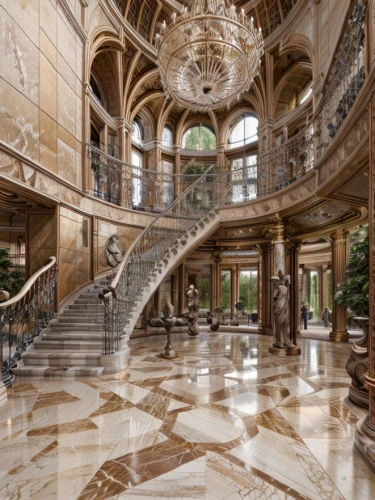 marble palace,emirates palace hotel,staircase,crown palace,winding staircase,luxury property,ornate,outside staircase,mansion,ornate room,circular staircase,art nouveau,royal interior,entrance hall,luxury home interior,europe palace,luxury real estate,art nouveau design,luxury hotel,luxury decay,Architecture,Large Public Buildings,European Traditional,Louis Style