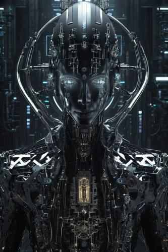 endoskeleton,biomechanical,cybernetics,district 9,cyborg,humanoid,dreadnought,robotic,cyber,terminator,scifi,random access memory,sci fi,war machine,machine,machines,circuitry,motherboard,panopticon,alien warrior,Conceptual Art,Sci-Fi,Sci-Fi 09