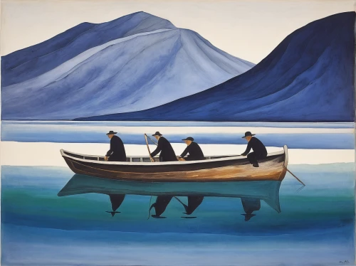 canoes,dugout canoe,boat landscape,long-tail boat,rowing boats,rowboats,row-boat,row boats,row boat,canoe,rowing-boat,olle gill,dug out canoe,indigenous painting,small boats on sea,boat on sea,canoe polo,boat rowing,picnic boat,rowing boat,Art,Artistic Painting,Artistic Painting 21