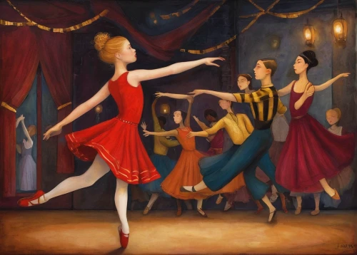 concert dance,ballerinas,dancers,dancer,dance,ballroom dance,dancing,dance performance,arabesque,ballet master,danse macabre,majorette (dancer),ballroom,girl ballet,performer,ballet dancer,ballerina,pirouette,to dance,waltz,Illustration,Abstract Fantasy,Abstract Fantasy 09