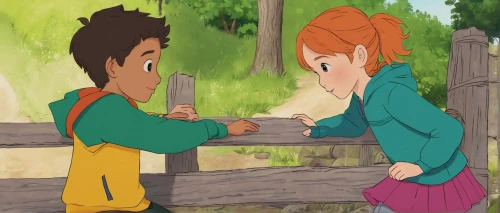 girl and boy outdoor,recess,cute cartoon image,animated cartoon,heart in hand,fist bump,hands holding,little boy and girl,boy and girl,clove garden,proposal,holding hands,hold hands,hand shake,pines,hiyayakko,handshaking,cute cartoon character,cartoon forest,handshake,Illustration,Paper based,Paper Based 10