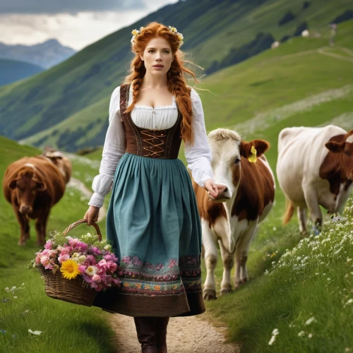 east-european shepherd,celtic woman,country dress,lapponian herder,milkmaid,heidi country,alpine pastures,carpathians,carpathian shepherd dog,bucovina shepherd dog,bucovina,celtic queen,countrygirl,bavarian swabia,russian folk style,folk costume,carpathian bells,alpine cow,folk costumes,highland cattle,Photography,General,Natural