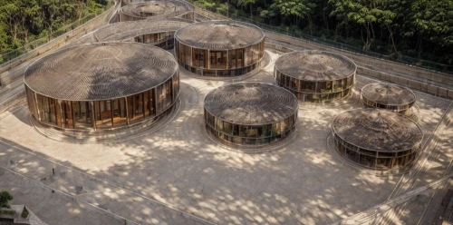 roof domes,round hut,round house,dome roof,chinese architecture,eco hotel,yurts,floating huts,musical dome,asian architecture,dome,roof structures,eco-construction,the globe,straw roofing,tree house hotel,dhammakaya pagoda,huts,royal tombs,cooling house,Architecture,General,Transitional,Mediterranean Organic