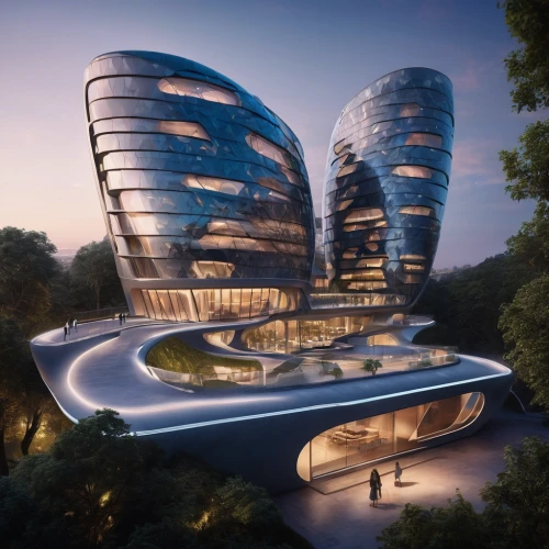 futuristic architecture,futuristic art museum,modern architecture,futuristic landscape,sky space concept,eco hotel,largest hotel in dubai,3d rendering,jewelry（architecture）,solar cell base,hotel w barcelona,glass facade,soumaya museum,glass building,disney concert hall,eco-construction,luxury hotel,arq,arhitecture,archidaily,Photography,General,Natural