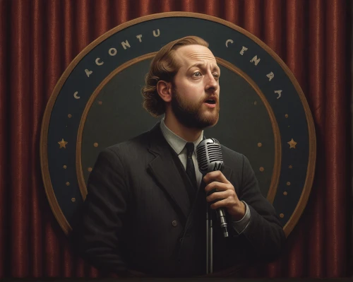 comedian,comedy club,speech icon,orator,microphone,mic,monologue,politician,portrait background,speech,announcer,hotel man,hitchcock,mac,soprano,twitch icon,icon,comedy and tragedy,dan,jew's harp,Conceptual Art,Daily,Daily 30