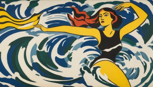 roy lichtenstein,art deco woman,whirlpool,siren,female swimmer,swimming people,whirlpool pattern,the sea maid,cool pop art,cool woodblock images,sprint woman,olle gill,sirens,woman pointing,swimmer,the wind from the sea,girl-in-pop-art,glass painting,art deco,rogue wave,Art,Artistic Painting,Artistic Painting 39