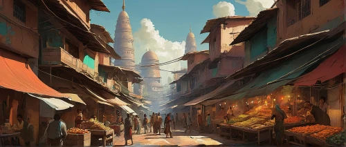 narrow street,alleyway,souk,ancient city,alley,street canyon,souq,old linden alley,world digital painting,medieval street,slums,riad,old city,grand bazaar,old town,medina,marketplace,shopping street,birch alley,fantasy city,Conceptual Art,Fantasy,Fantasy 18