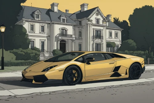 lamborghini gallardo,gallardo,gold paint stroke,lamborghini murcielago,lamborgini,lotus exige,lamborghini diablo,lotus 2-eleven,gt2rs,gold paint strokes,yellow car,lamborghini murciélago,yellow-gold,supercar car,illustration of a car,ferrari 488,supercar,gold colored,ferrari enzo,pagani,Illustration,Vector,Vector 10