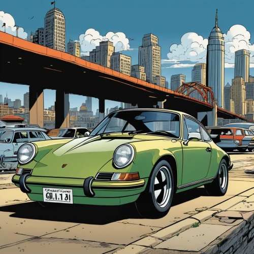 porsche 912,porsche targa,porsche 911,ruf rt 12,porsche 911 classic,porsche 356,porsche 911 targa,volkswagen new beetle,porsche 930,ruf ctr2,illustration of a car,porsche 356/1,porsche 959,porsche,the beetle,ruf ctr,356 b,volkswagen beetle,city car,996,Illustration,American Style,American Style 13