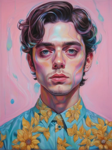 oil on canvas,soft pastel,man in pink,joe pye weed,oil painting on canvas,lilac blossom,self-portrait,self portrait,art,digital painting,lilac arbor,fantasy portrait,pastel,pastels,young man,tumblr icon,artist portrait,beatenberg,valerian,pferdeportrait,Conceptual Art,Daily,Daily 15