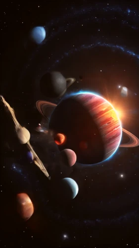 planetary system,brown dwarf,planets,saturnrings,exoplanet,space art,fire planet,alien planet,orbiting,pioneer 10,planet eart,inner planets,gas planet,astronomy,planet alien sky,federation,solar system,saturn,the solar system,red planet,Conceptual Art,Sci-Fi,Sci-Fi 30