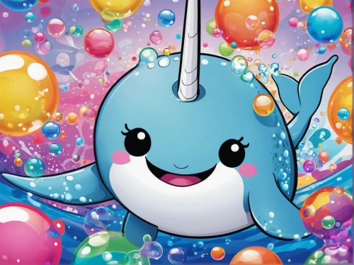 narwhal,birthday banner background,dolphin background,pixaba,cuthulu,birthday background,ocean sunfish,yo-kai,party banner,delfin,surface lure,sea animal,lures and buy new desktop,happy birthday banner,blowball,marine animal,flipper,rainbow pencil background,little whale,unicorn background,Illustration,Japanese style,Japanese Style 04