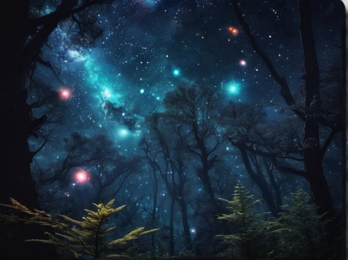 fairy galaxy,starry sky,night stars,hanging stars,the stars,colorful stars,the night sky,falling stars,nightsky,stars,fireflies,astronomy,starry,constellations,night sky,starscape,starfield,galaxies,stargazing,constellation,Conceptual Art,Sci-Fi,Sci-Fi 30