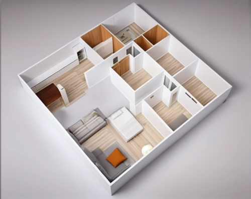 an apartment,floorplan home,room divider,isometric,shared apartment,boxes,apartment,search interior solutions,apartments,house floorplan,3d rendering,shelving,cubic house,apartment house,bookshelves,dolls houses,one-room,stack of moving boxes,orthographic,box ceiling,Photography,General,Realistic