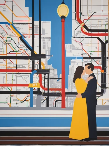 london underground,tube map,south korea subway,the girl at the station,korea subway,connections,subway system,travel poster,train route,underground cables,subway station,osaka station,tokyo,tokyo station,metro,metro station,connecting,hollywood metro station,long-distance train,trains,Conceptual Art,Oil color,Oil Color 13