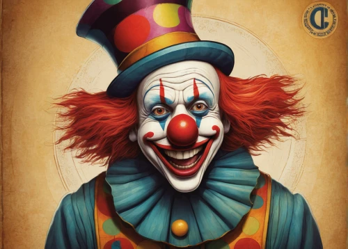 creepy clown,horror clown,scary clown,clown,rodeo clown,ringmaster,ronald,circus,joker,it,circus animal,clowns,circus show,trickster,hatter,jigsaw,juggler,big top,mcdonald,cirque,Illustration,Abstract Fantasy,Abstract Fantasy 09
