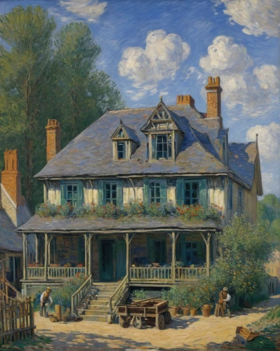 lincoln's cottage,country cottage,home landscape,house painting,cottage,summer cottage,village scene,henry g marquand house,cottages,country house,country hotel,farmhouse,old colonial house,rural landscape,woman house,old house,country estate,old houses,old home,homestead,Art,Artistic Painting,Artistic Painting 04