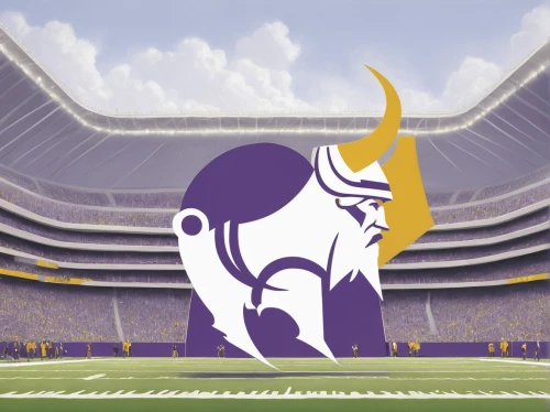 vikings,purple and gold,national football league,viking,buffalo,buffaloes,rams,bullhorn,goat-antelope,cowhide,the mascot,valley bulldog,wisconsin,longhorn,norse,taurus,mascot,nfl,sprint football,cowbell,Art,Artistic Painting,Artistic Painting 48